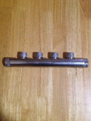 Manifold 3/4&#034;x 3/4&#034;x1/2&#034; Stainless Steel, CSST Gas Flexible Part#11-070504