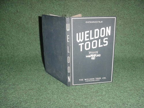 Weldon Tools Catalogue No 8 1940 Cleveland Ohio