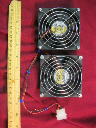 Fan sunon  kde1209ptb2-6 92mm x 92mm x 25mm 12vdc 44cfm 2 fan assembly for sale