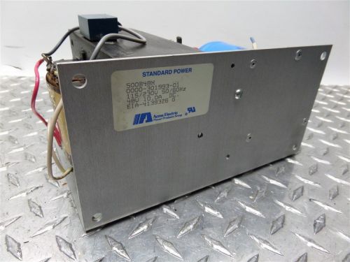 Acme electric standard power 500b48h eia-4139326 power supply for sale