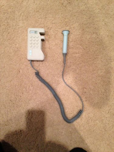 Huntleigh D920 Fetal Doppler (the transducer O ring has been glued back on)