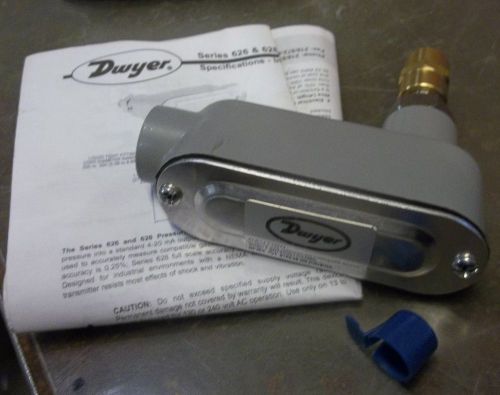 DWYER PRESSURE TRANSMITTER 626-10-CH-P1-E5-S1 0-100 PSIG   (S7)