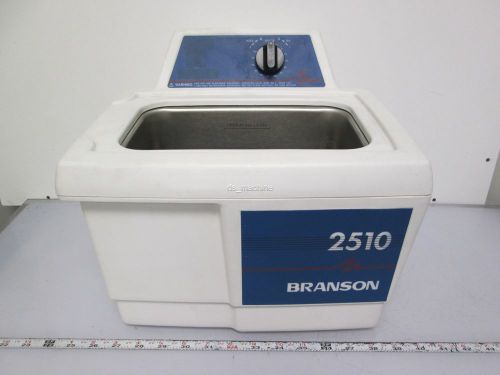 Branson Bransonic 2510R-MT Ultra Sonic Cleaner 3/4 Gallon 40kHz 117VAC 1A