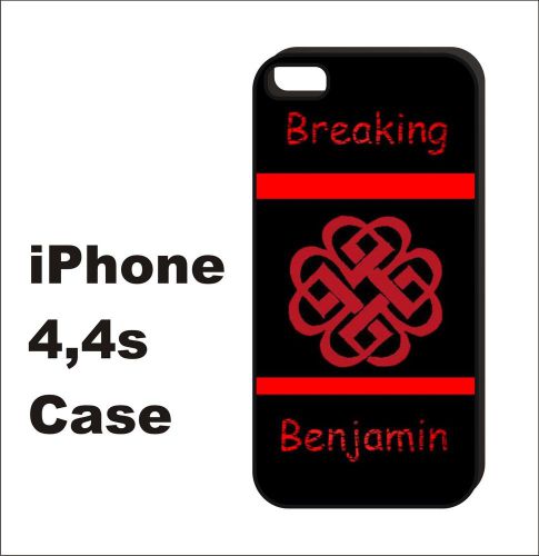Breaking Benjamin American Rock Band New Black Cover iPhone 4 4s Case