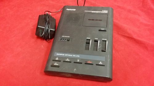 Olympus Pearlcorder T1000 Microcassette Transcriber GRADE B /W WARRANTY
