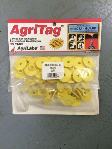 AgriTag Ear Tags - Small Round Hog Set