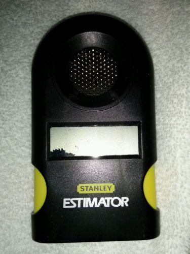 Stanley Estimator Ultrasonic Measuring Tool 39-030 Digital Used