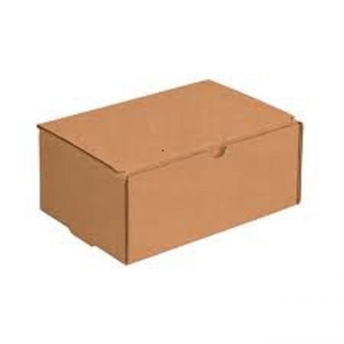 Kraft corrugated cardboard shipping boxes mailers 9&#034; x 6&#034; x 3&#034; (bundle of 50) for sale