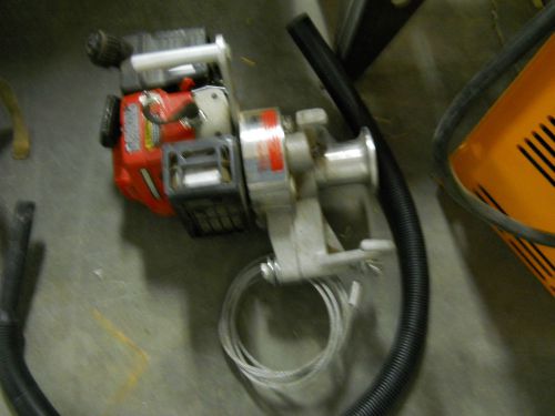 Portable Capstan Rope Winch powered by Tecumseh TC11