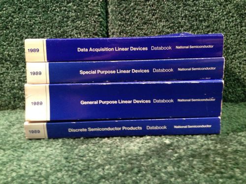 1989 National Semiconductor Databook Speacial Purpuse And General Purpose Linear