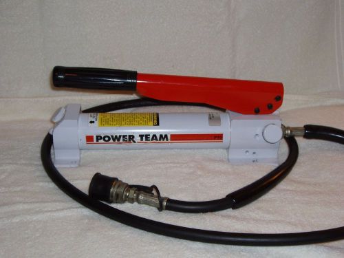 Power Team P19 hand pump w/ 6ft.10,000 psi hose NEVER USED