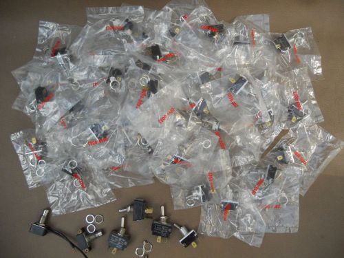 Lot of 42 McGill Two-Position Toggle Switches 0090-0003 + 6 Free Bonus Switches