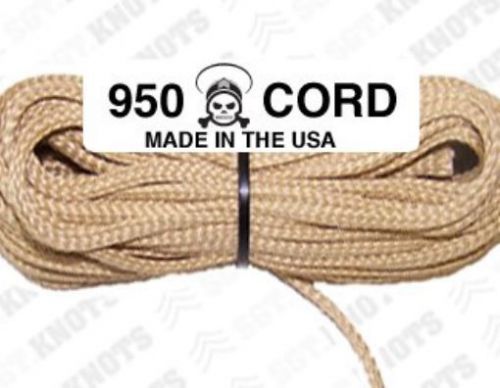 NEW SGT KNOTS? Technora 950 Survival Cord - 100 Feet