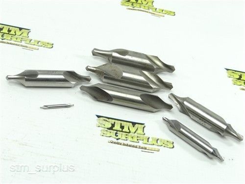 LOT OF 7 HSS DOUBLE END COUNTERSINKS NO.1 TO NO.8 KEO RELTOOL