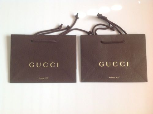 New GUCCI Carry Paper Shopping Bag - 1 Bag -
