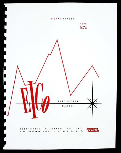 EICO Model 147A Signal Tracer Instruction Manual