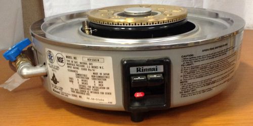 Rinnai Commercial Natural Gas Rice Cooker Model RER-55AS-N