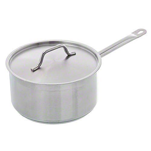 Pinch SUP-600 Induction Ready Stainless Steel Sauce Pan with Cover  6-Quart