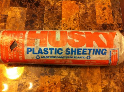 Husky plastic sheeting for sale