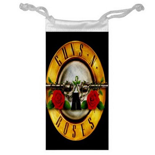 Guns N Roses Jewelry Bag or Glasses Cellphone Money for Gifts size 3&#034; x 6&#034; NEW