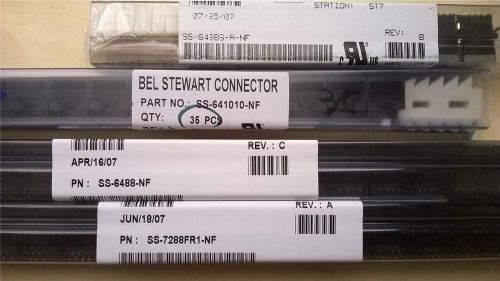 P333  Lot of 107 pcs Assorted Bel Stewart Modular Jacks