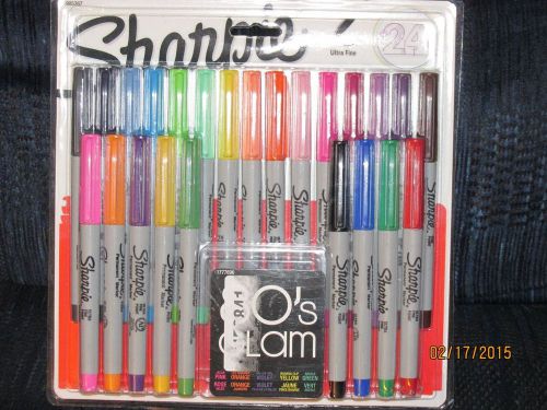 Sharpie 24 pack ultra fine permanent markers for sale