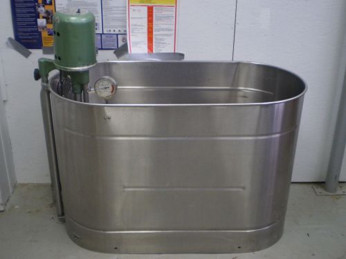 FERNO-ILLE 675 STAINLESS STEEL 100 GALLON HYDROTHERAPY WHIRLPOOL w/ #901 TURBINE