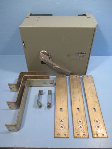 Gould ite 600 amp 600v v7h3606ms fusible panelboard switch w/ hardware v7h3606 a for sale