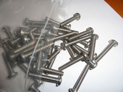 1/4-28 X 1 1/2&#034; Long Stainless Phillips Pan Head Screws, MS51958-85