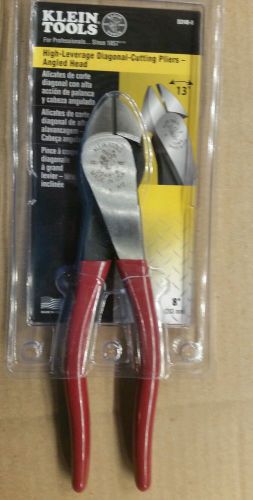 NEW Klein Tools D248-8 Standard High-Leverage Diagonal Cutting Angled Head 8&#034;