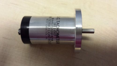 HAROWE SERVO CONTROLS D.C. Tachometer 1811-002 20.8 Volts 1000 R.P.M