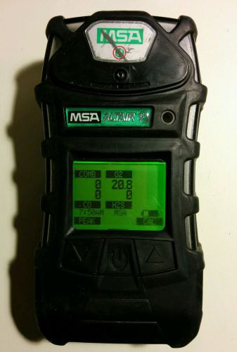 Msa altair 5 gas detector o2 co h2s lel pumped calibrated for sale