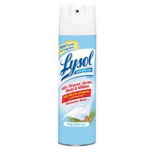 Lysol lysol disinfectant aerosol spray crisp linen scent big 19 oz size for sale