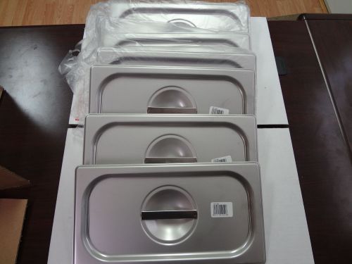New Vollrath75139 Solid S/S 1/3 Size Pan Lids sold/priced in boxes of 6. #360