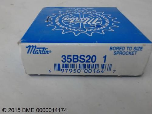 Martin  sprocket  - 35bs20 1   - 35 chain - 20 teeth - 1&#034; bore - new for sale