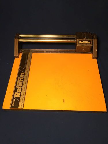 Rotatrim 12&#034; Original Pro Paper Cutter Trimmer Model 9