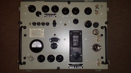 Vintage Navy Radar Testing Set AN/UPM-10B  with Manual