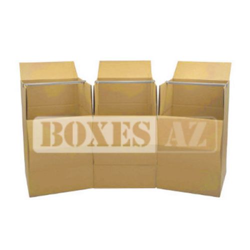 Moving Boxes 3 Wardrobe Boxes  w/Bar - FREE Expedited Shipping