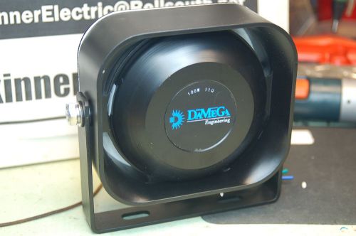 DaMega Compact Siren Speaker 100 watt 11ohm for ShoMe Code3 Federal Signal Able