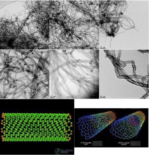 50g Multi-Walled Carbon Nanotube MWNT 8-10um Length Powder Purity &gt;97% #UAD