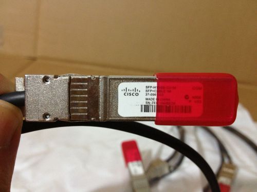 Cisco SFP-H10GB-CU1M 10GBASE-CU SFP cable 1 Meter (AMPHENOL production )