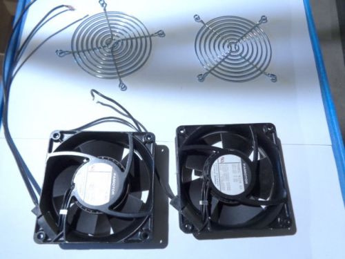 Pamotor Fan 4124GX 18V-30 VDC Pamotor Fan,  Metal 5 Blades with grill  and cable