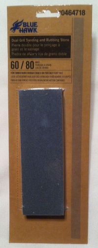 Blue Hawk Dual Grit Rubbing Stone ~ 60/80 Grit