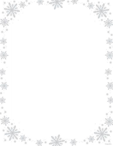 Royal Consumer Snowflake Silver Foil Letterhead