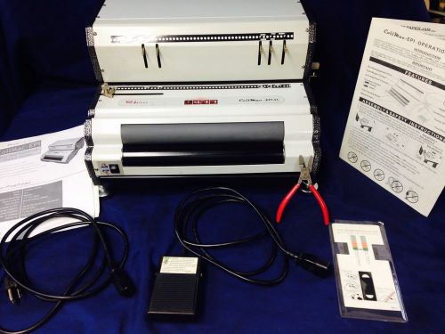 Akiles epi 41 coil binding machine with accesories like new!!! for sale