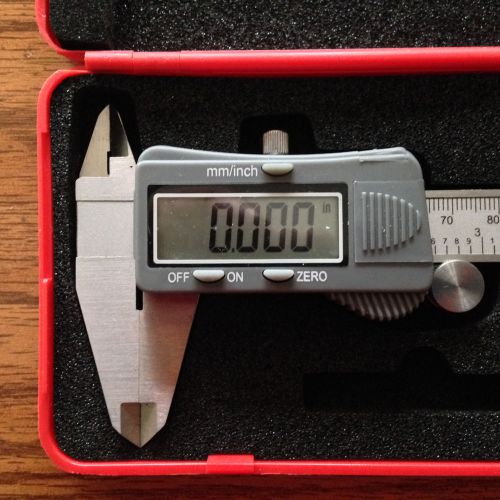 SPI  Digital 6&#034; 150 mm Vernier Caliper -Electronic LCD with case