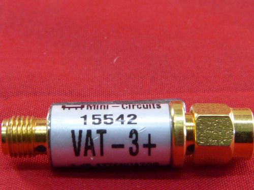 Mini-Circuits 15542 Model VAT-3 3 dB Attenuator 50 Ohm