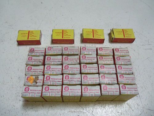 LOT OF 34 OHMITE 0207 RESISTOR *NEW IN BOX*