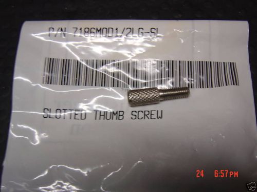 10-32 x 1/2&#034; long slotted thumb screws for sale
