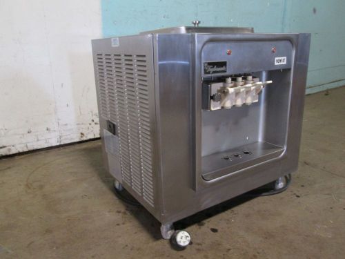 &#034;taylor y162-27&#034; commercial air cooled 2flavors+twist soft-serve ice cream mach for sale